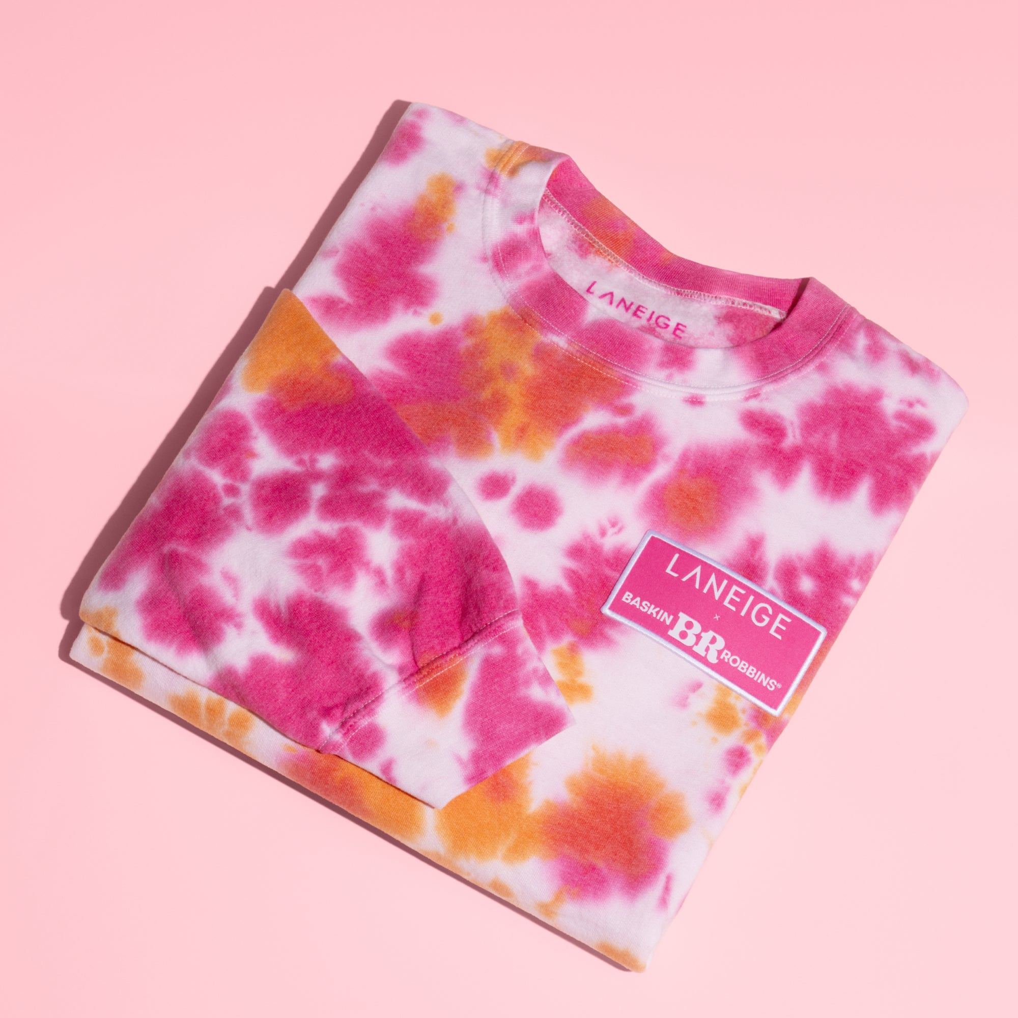 LANEIGE x Baskin-Robbins™ Tie-Dye Crewneck - Image 4