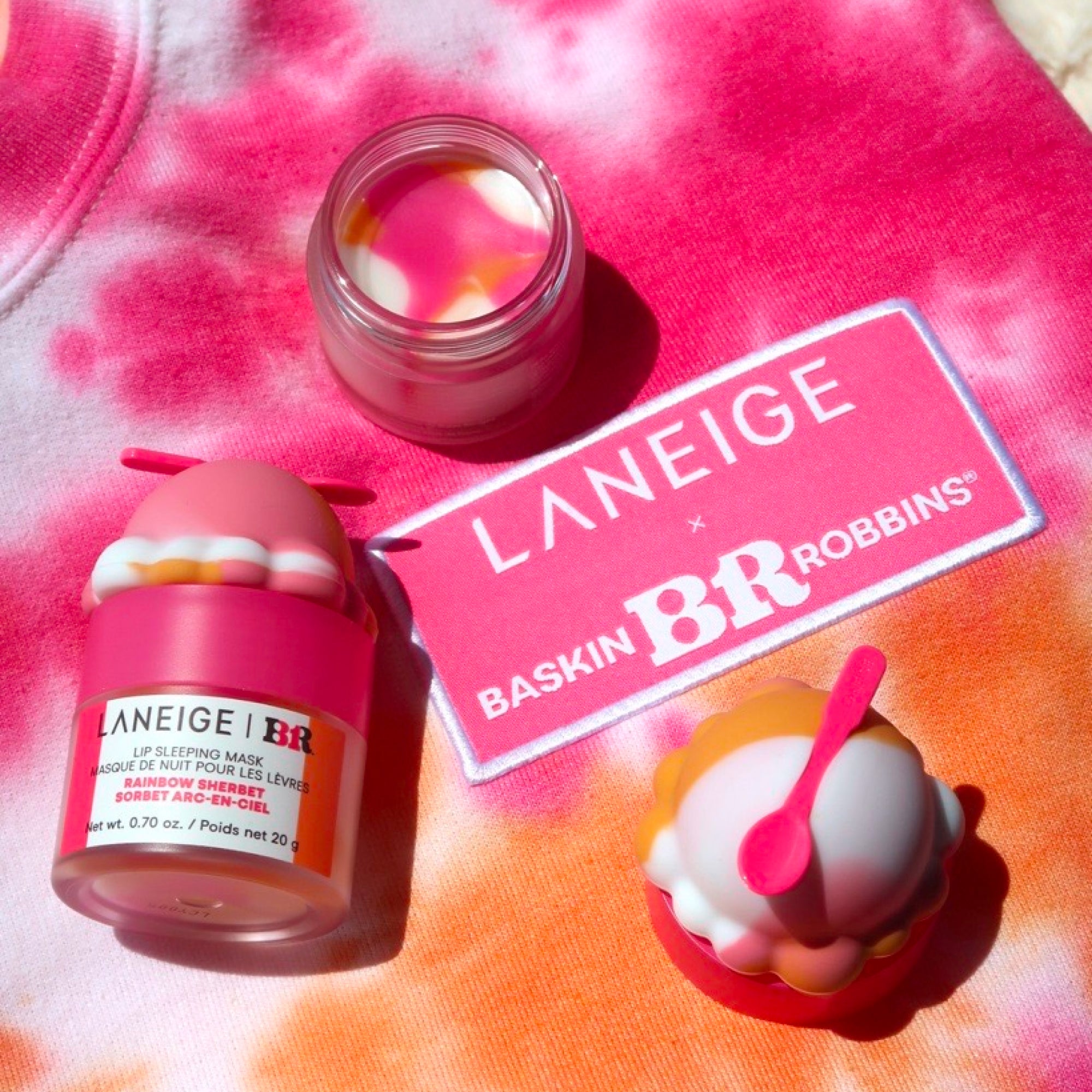 LANEIGE x Baskin-Robbins™ Tie-Dye Crewneck - Image 9